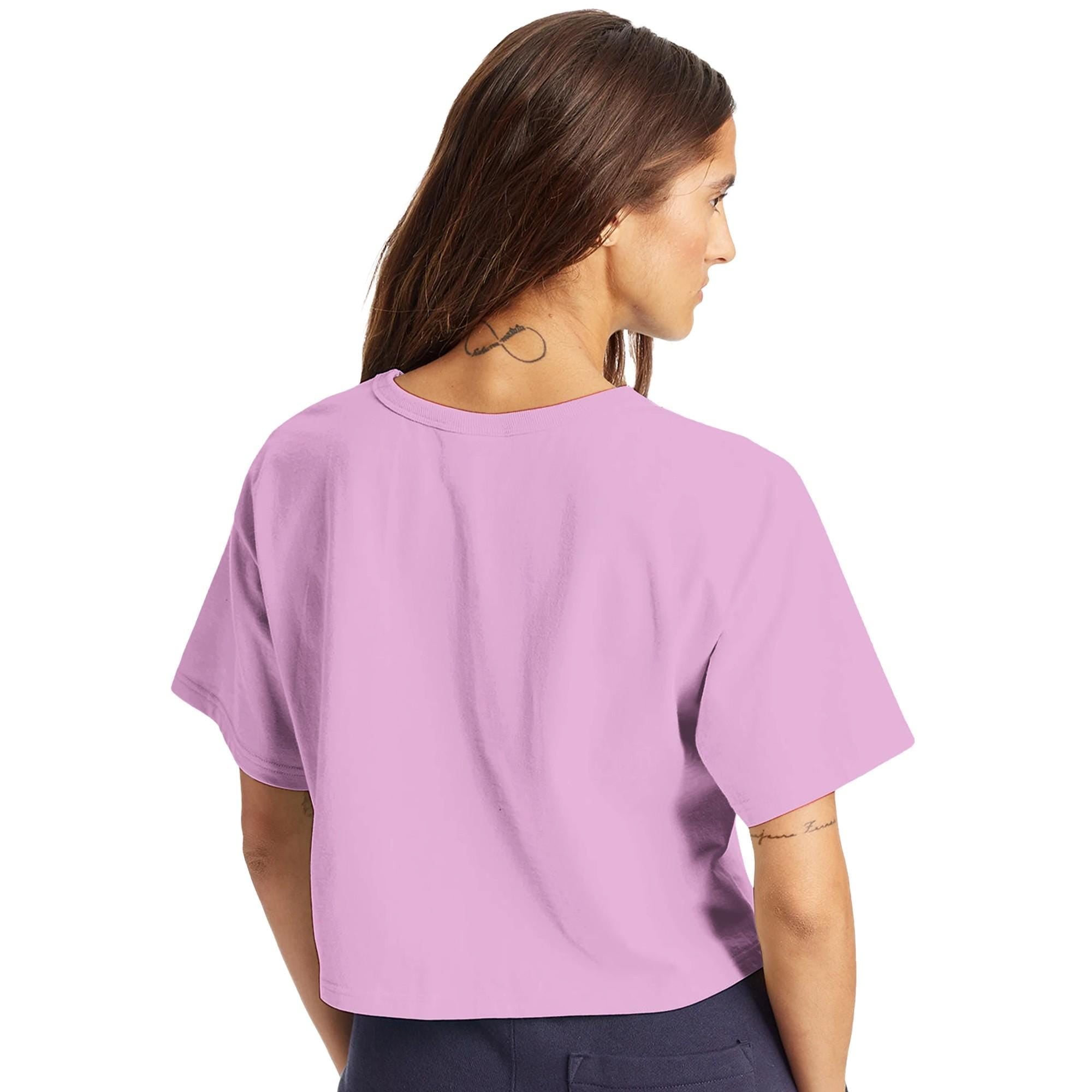 Cool Cropped Champion T-Shirt for Women | Costa Atelier | Chic Cotton Tee