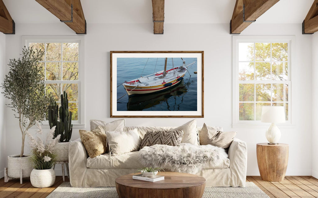 Harbor Boat Fine Art Print