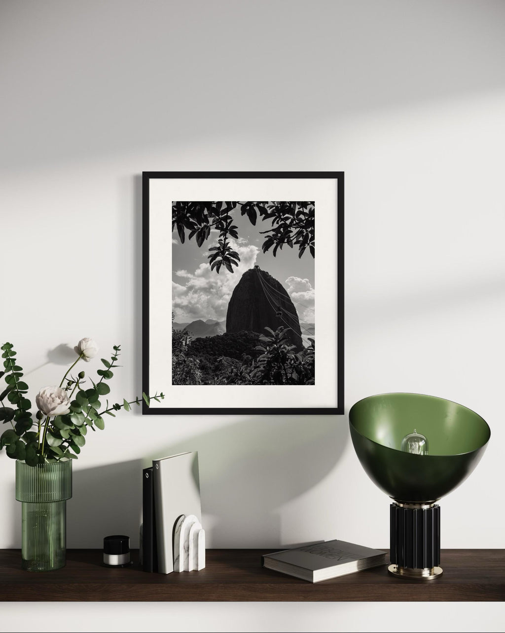 Sugarloaf Mountain – Black and White Fine Art Print