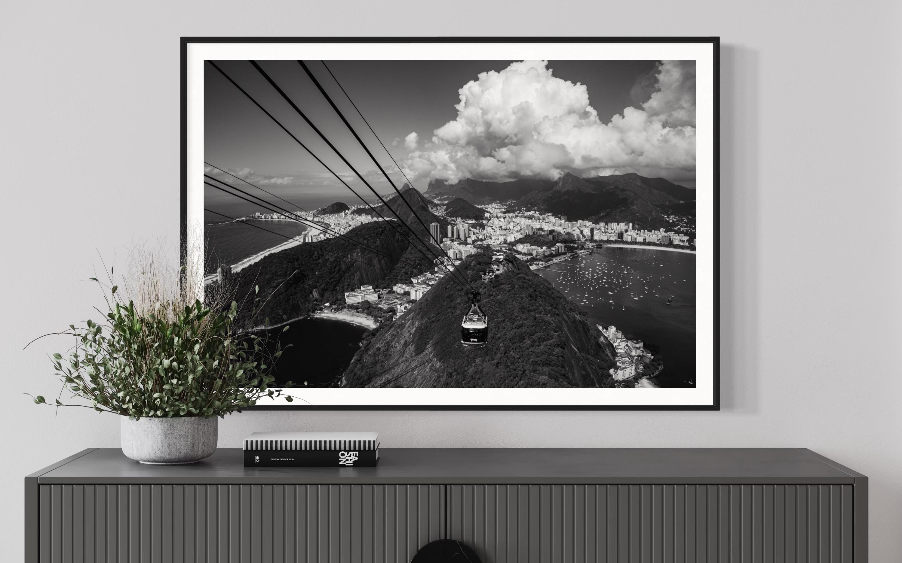 Rio de Janeiro Sugar Loaf – Black and White Fine Art Print - Edition of 100