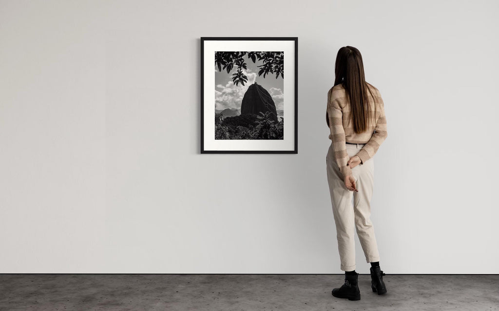 Sugarloaf Mountain – Black and White Fine Art Print