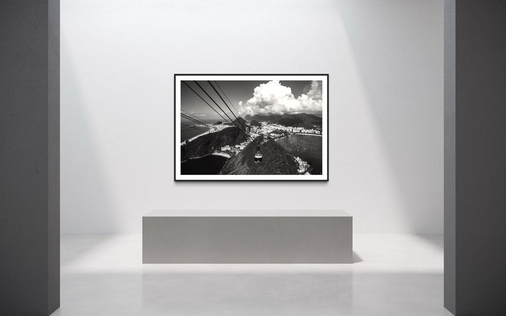 Rio de Janeiro Sugar Loaf – Black and White Fine Art Print - Edition of 100