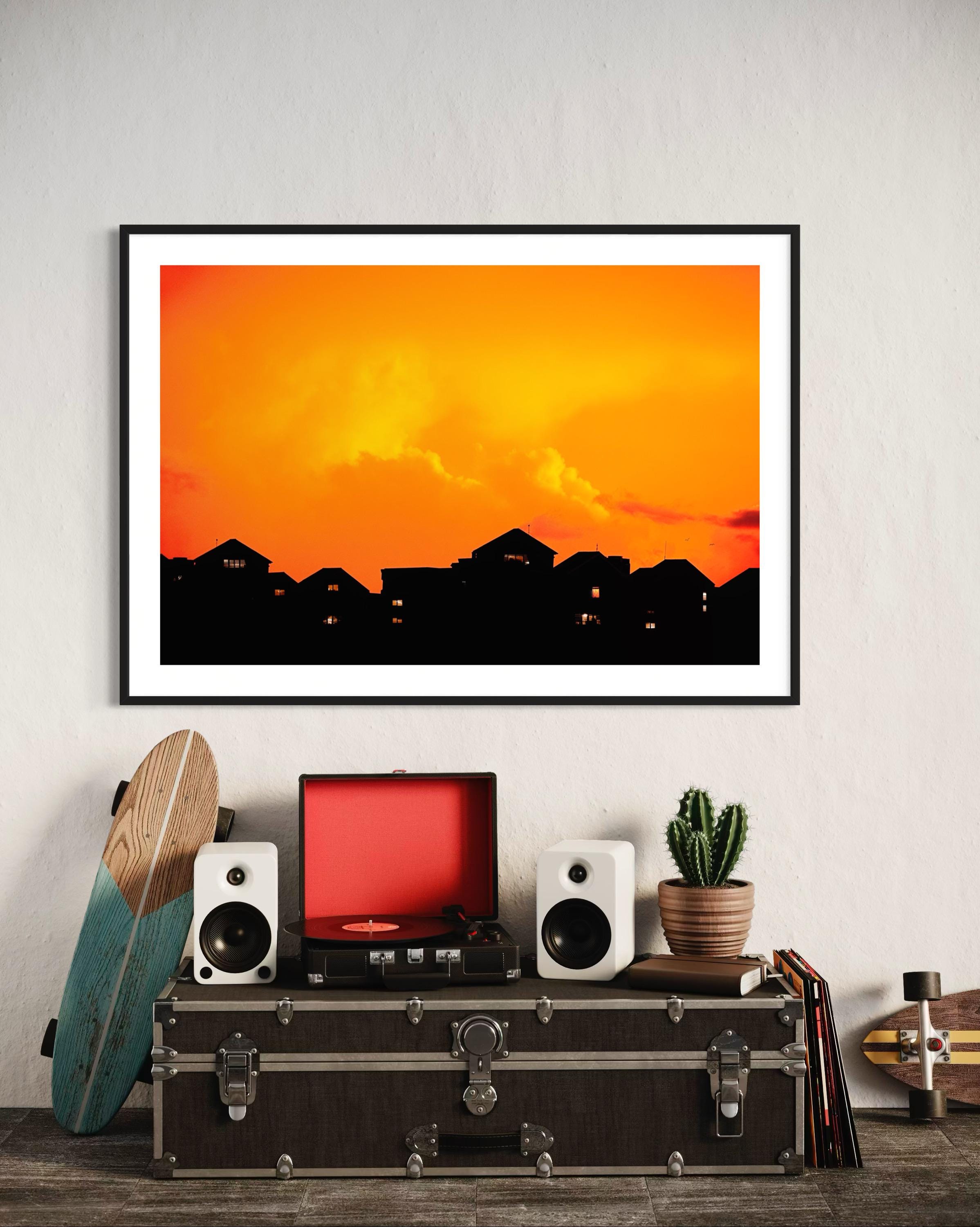 Sunset Skyline Fine Art Print