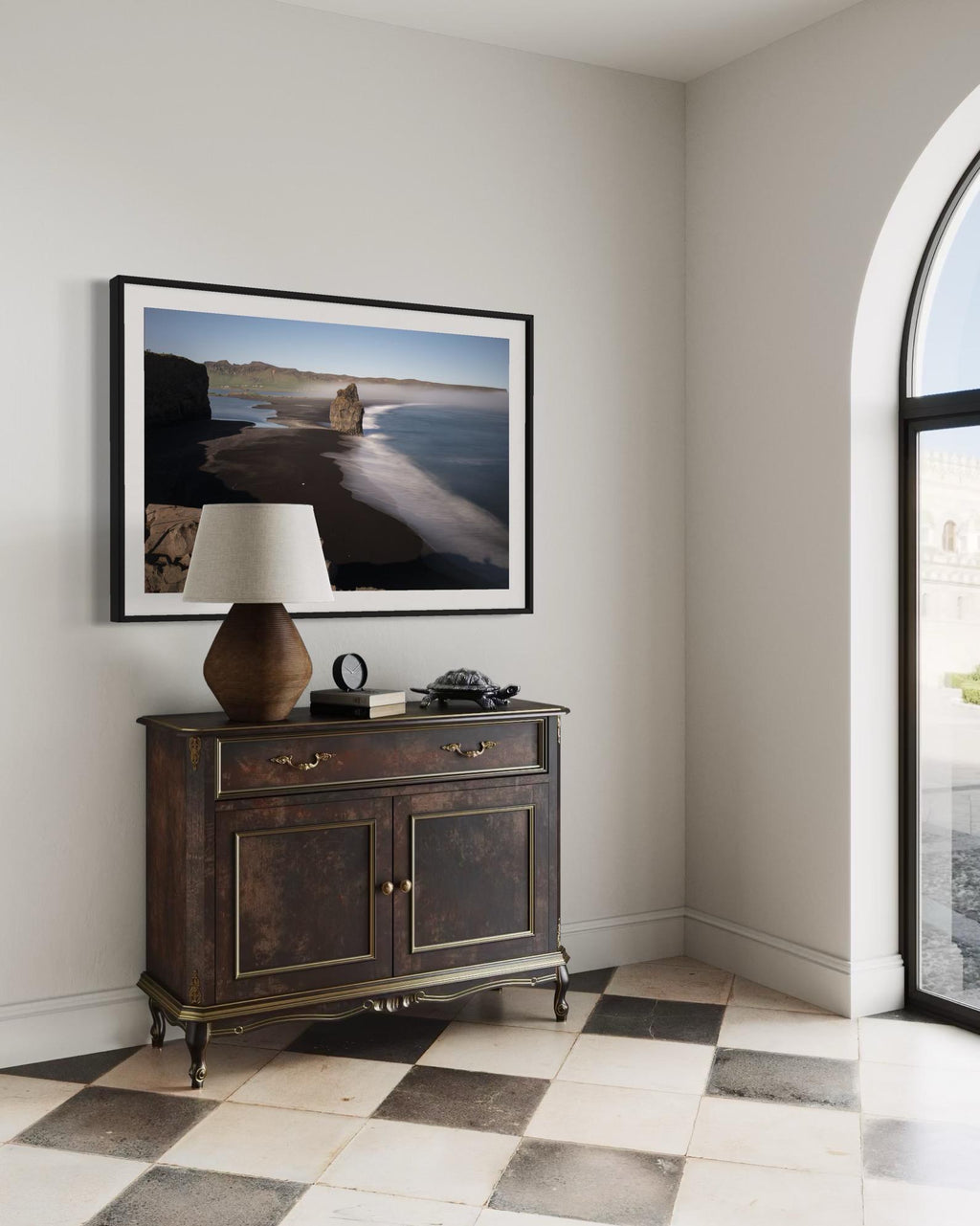 Black Sand Coastline – Fine Art Photography Print - Limited Edition of 100